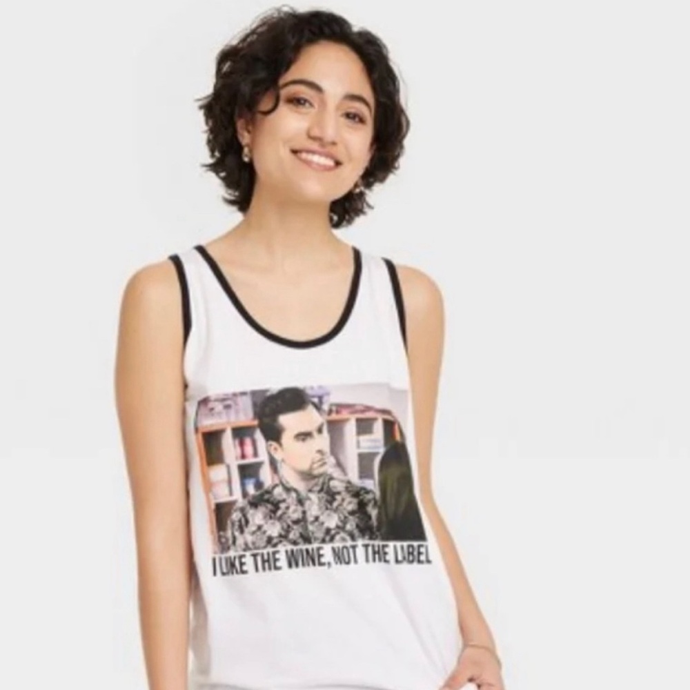 Schitt’s Creek Unisex Funny Wine Pride Tank Top